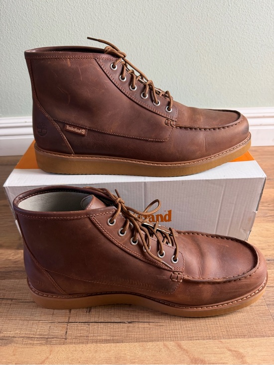 Men’s Timberland New Market Mid Lace-Up Leather Chukka Boots size 12. main image 8